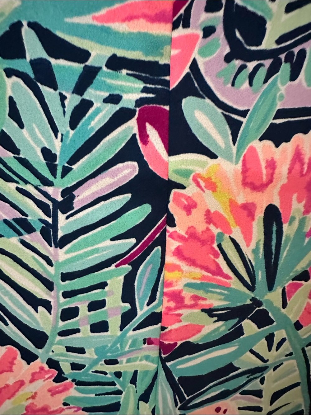 Lilly Pulitzer Reversible Tropical Print Midi Dress - Picture 6 of 6